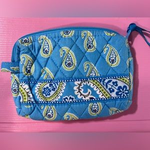 Vera Bradley small makeup/accessory bag, EUC